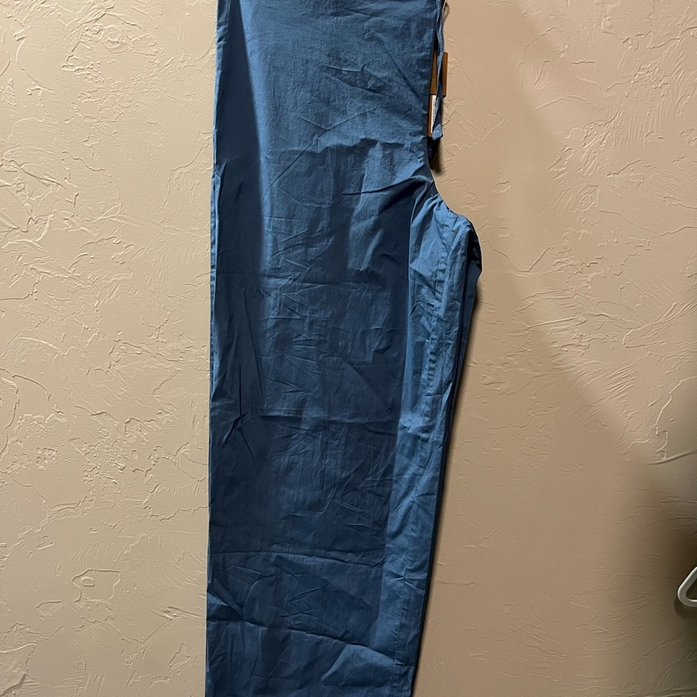 SKIMS Slate Blue Wide-Leg Pants - Picture 7 of 7